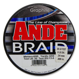 Ande Tresse Graphite - 30 lb
